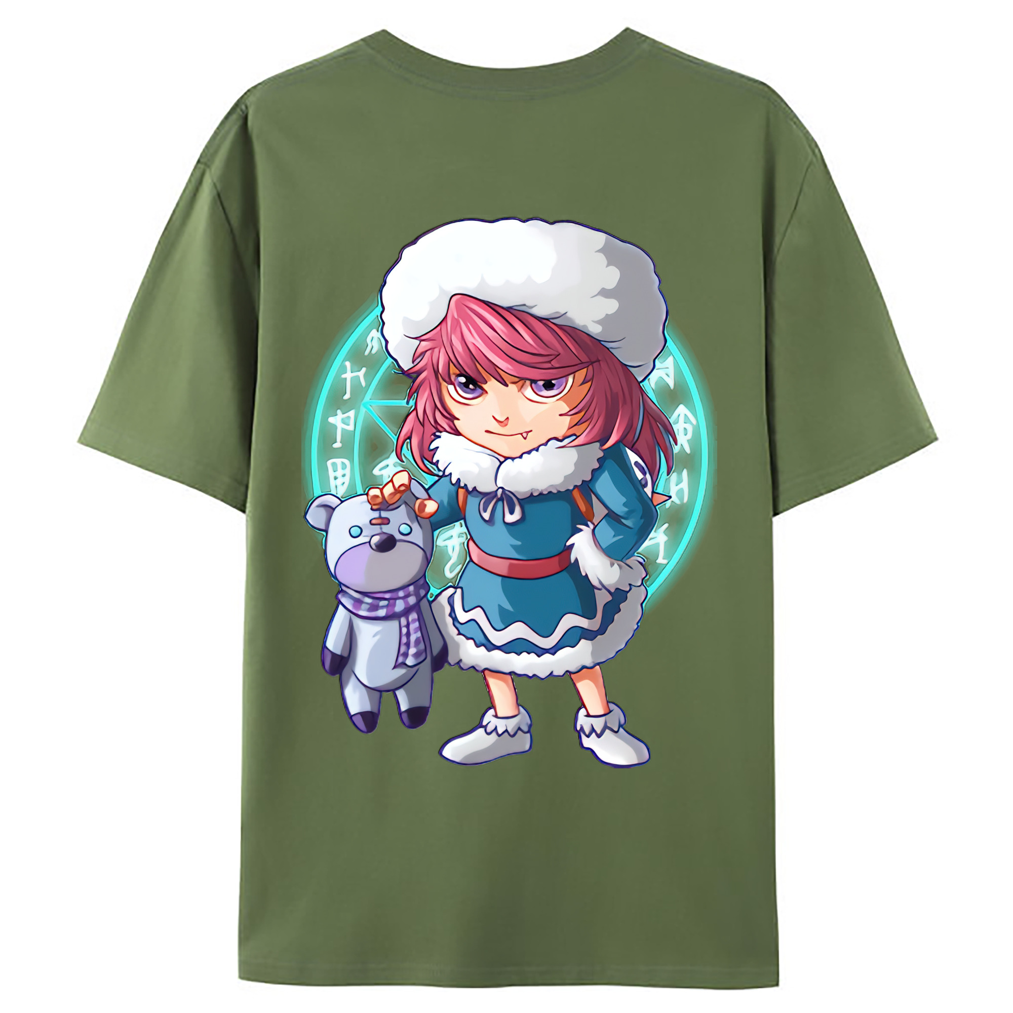 （画像用） リーグ・オブ・レジェンド League of Legends LOL 綿100％ メンズ半袖Tシャツ（バックプリント） 通気性